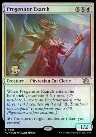 Progenitor Exarch [March of the Machine Prerelease Promos] MTG Single Magic: The Gathering    | Red Claw Gaming