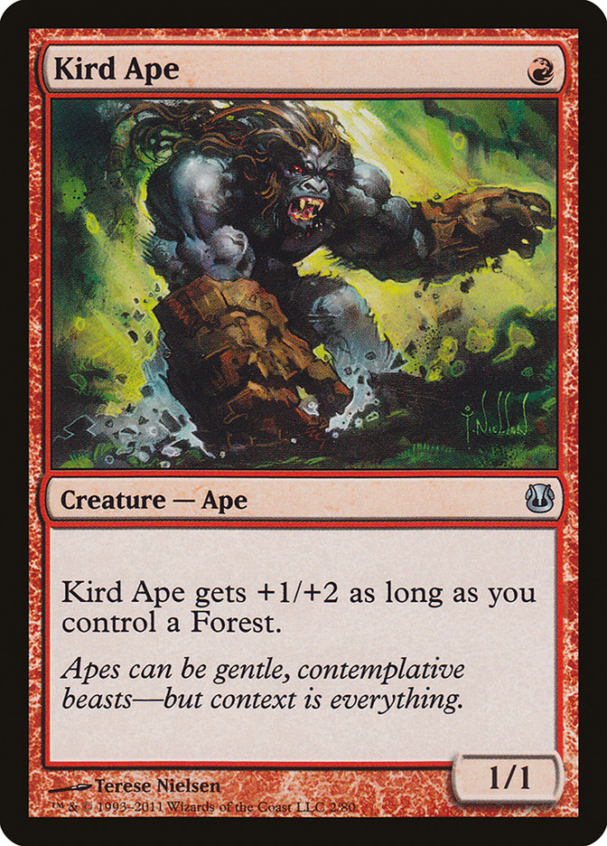 Kird Ape [Duel Decks: Ajani vs. Nicol Bolas] MTG Single Magic: The Gathering    | Red Claw Gaming