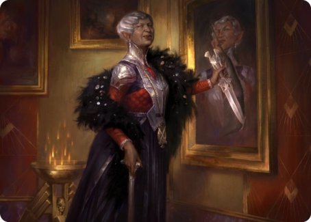 Evelyn, the Covetous Art Card [Streets of New Capenna Art Series] MTG Single Magic: The Gathering    | Red Claw Gaming