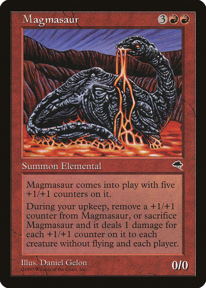 Magmasaur [Tempest] MTG Single Magic: The Gathering    | Red Claw Gaming