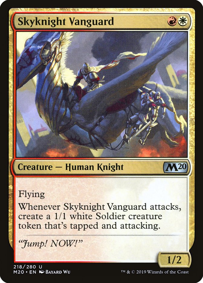 Skyknight Vanguard [Core Set 2020] MTG Single Magic: The Gathering    | Red Claw Gaming