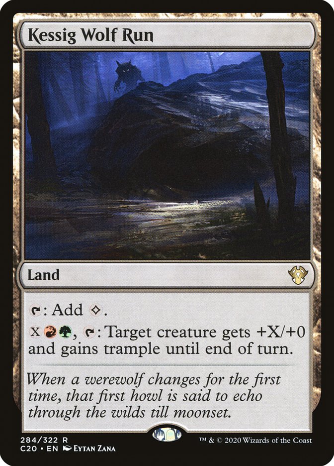 Kessig Wolf Run [Commander 2020] MTG Single Magic: The Gathering    | Red Claw Gaming