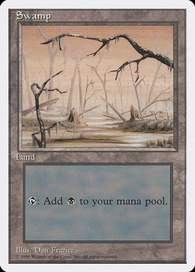 Swamp (Orange Background) [Introductory Two-Player Set] MTG Single Magic: The Gathering    | Red Claw Gaming
