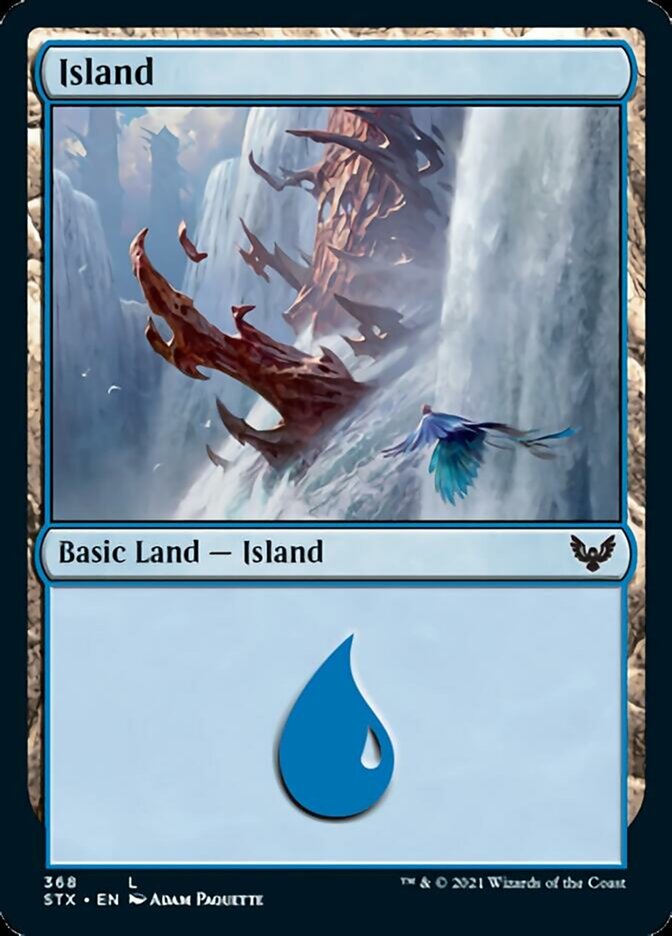 Island (368) [Strixhaven: School of Mages] MTG Single Magic: The Gathering    | Red Claw Gaming