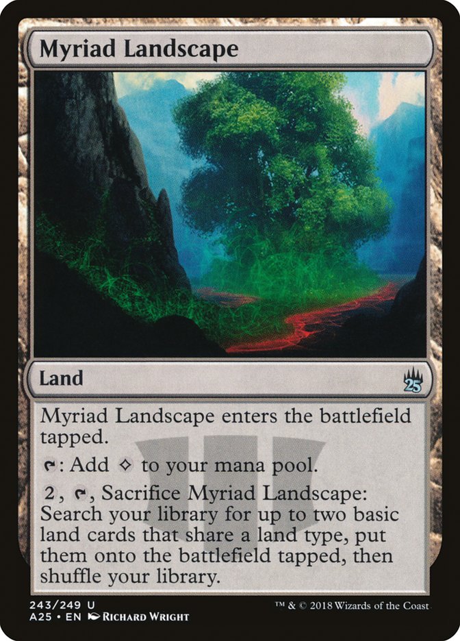 Myriad Landscape [Masters 25] MTG Single Magic: The Gathering    | Red Claw Gaming