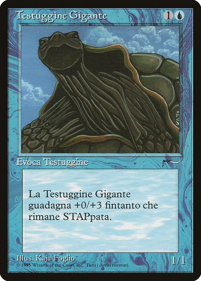 Giant Tortoise (Italian) - "Testuggine Gigante" [Rinascimento] MTG Single Magic: The Gathering    | Red Claw Gaming