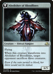Voldaren Pariah // Abolisher of Bloodlines [Eldritch Moon Prerelease Promos] MTG Single Magic: The Gathering    | Red Claw Gaming