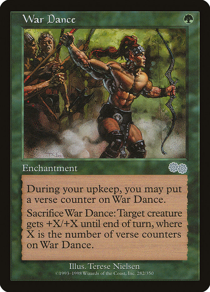 War Dance [Urza's Saga] MTG Single Magic: The Gathering    | Red Claw Gaming