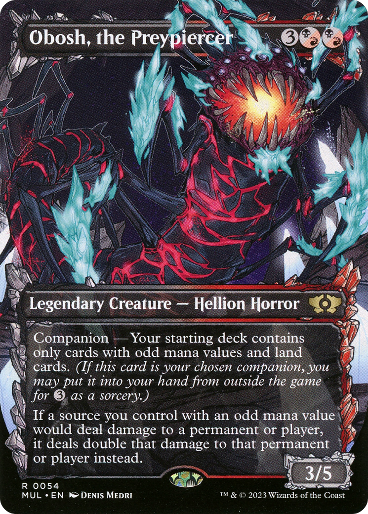 Obosh, the Preypiercer [Multiverse Legends] MTG Single Magic: The Gathering    | Red Claw Gaming