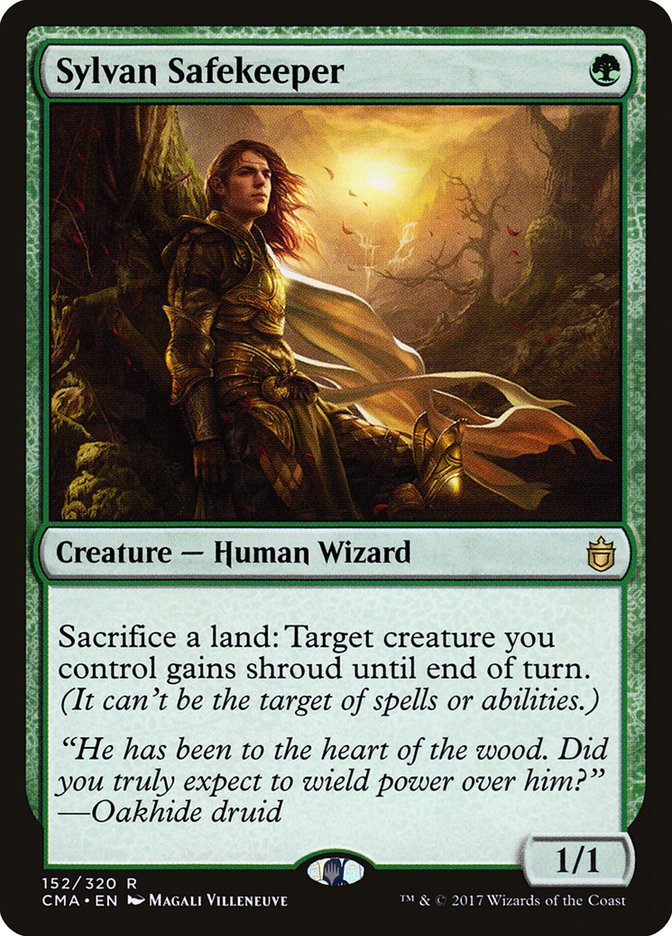 Sylvan Safekeeper [Commander Anthology] MTG Single Magic: The Gathering    | Red Claw Gaming