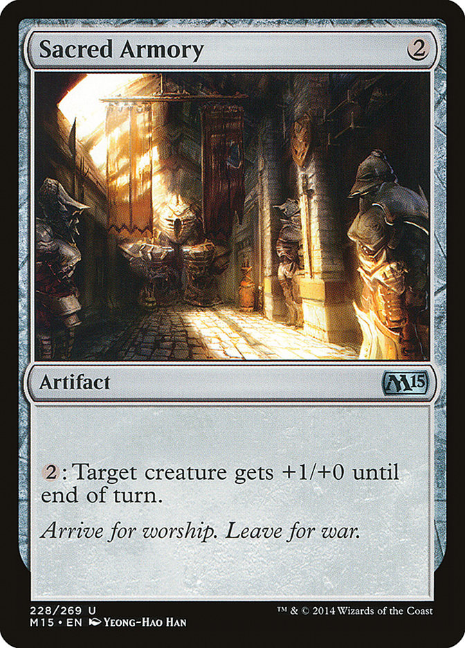 Sacred Armory [Magic 2015] MTG Single Magic: The Gathering    | Red Claw Gaming
