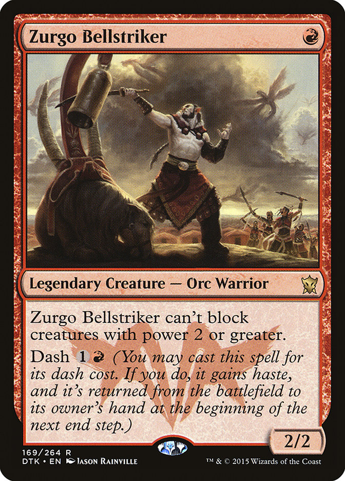 Zurgo Bellstriker [Dragons of Tarkir] MTG Single Magic: The Gathering    | Red Claw Gaming