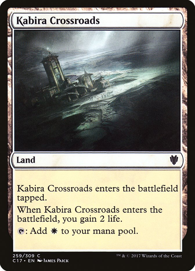 Kabira Crossroads [Commander 2017] MTG Single Magic: The Gathering    | Red Claw Gaming
