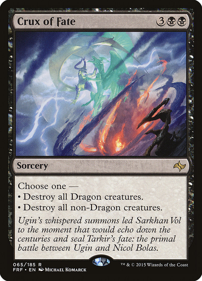 Crux of Fate [Fate Reforged] MTG Single Magic: The Gathering    | Red Claw Gaming