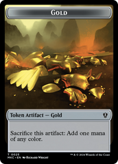 Gold // Kobolds of Kher Keep Double-Sided Token [Murders at Karlov Manor Commander Tokens] MTG Single Magic: The Gathering    | Red Claw Gaming