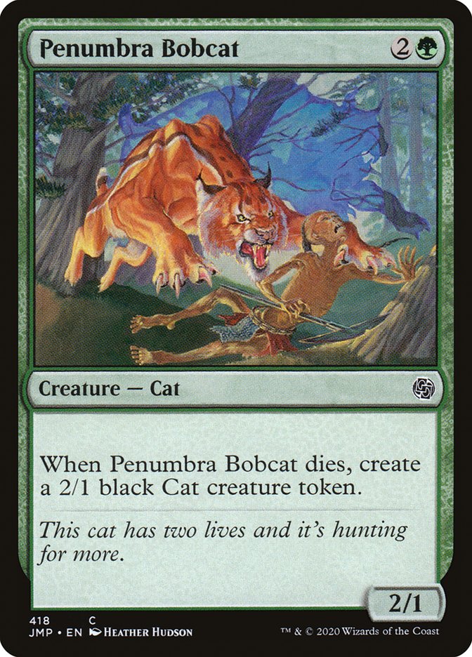 Penumbra Bobcat [Jumpstart] MTG Single Magic: The Gathering    | Red Claw Gaming