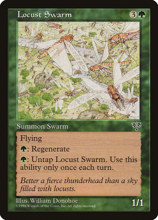 Locust Swarm [Mirage] MTG Single Magic: The Gathering    | Red Claw Gaming