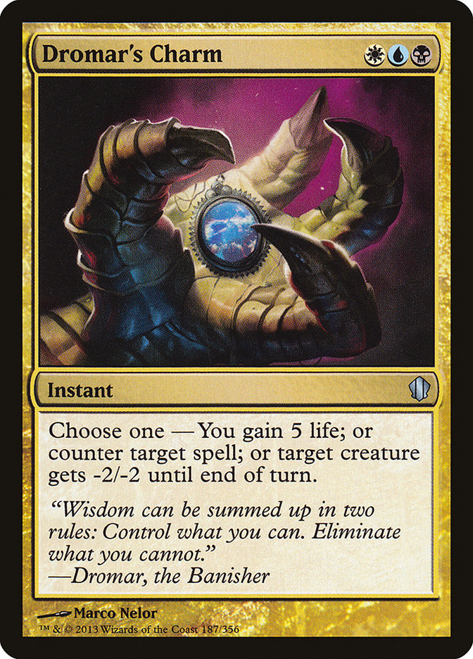 Dromar's Charm [Commander 2013] MTG Single Magic: The Gathering    | Red Claw Gaming