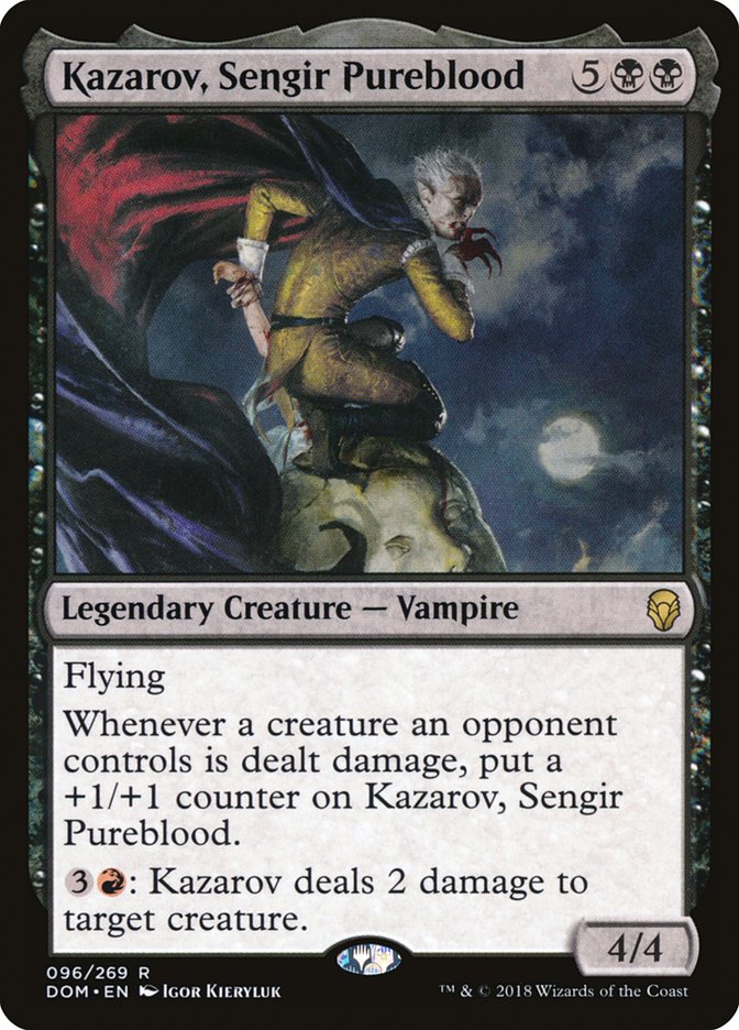 Kazarov, Sengir Pureblood [Dominaria] MTG Single Magic: The Gathering    | Red Claw Gaming
