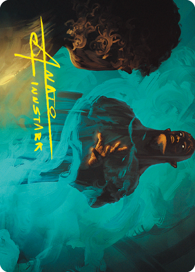 Elrond, Lord of Rivendell Art Card (Gold-Stamped Signature) [The Lord of the Rings: Tales of Middle-earth Art Series] MTG Single Magic: The Gathering    | Red Claw Gaming