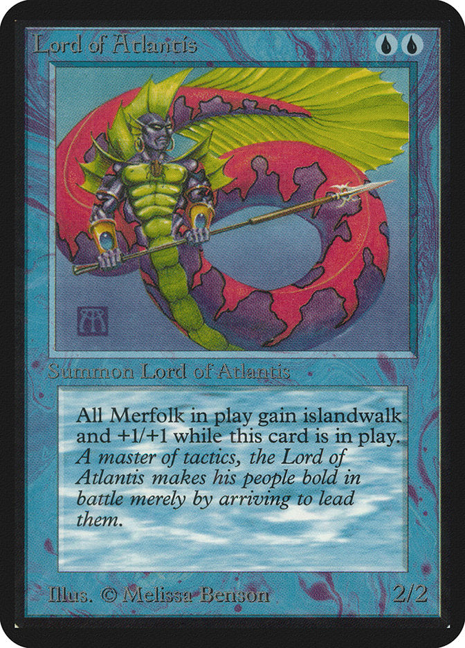 Lord of Atlantis [Alpha Edition] MTG Single Magic: The Gathering    | Red Claw Gaming