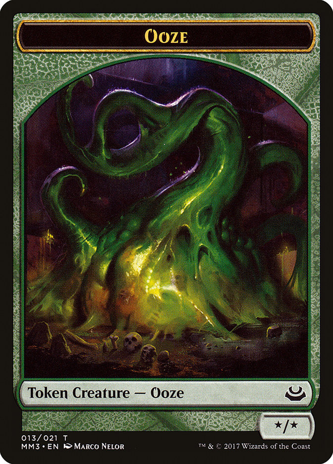 Ooze Token [Modern Masters 2017 Tokens] MTG Single Magic: The Gathering    | Red Claw Gaming