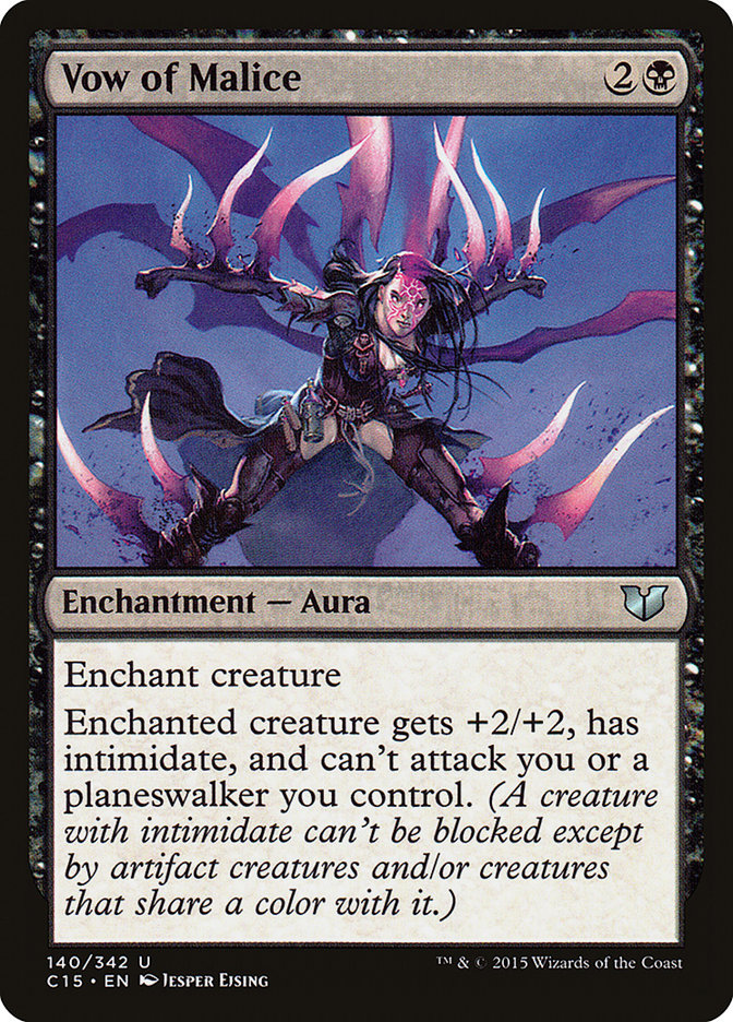 Vow of Malice [Commander 2015] MTG Single Magic: The Gathering    | Red Claw Gaming