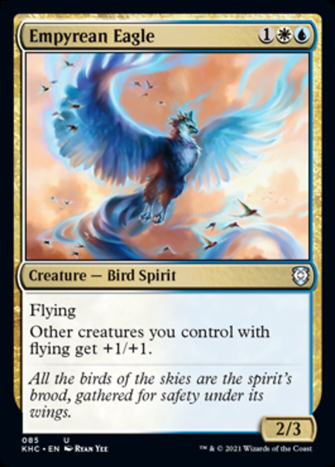 Empyrean Eagle [Kaldheim Commander] MTG Single Magic: The Gathering    | Red Claw Gaming