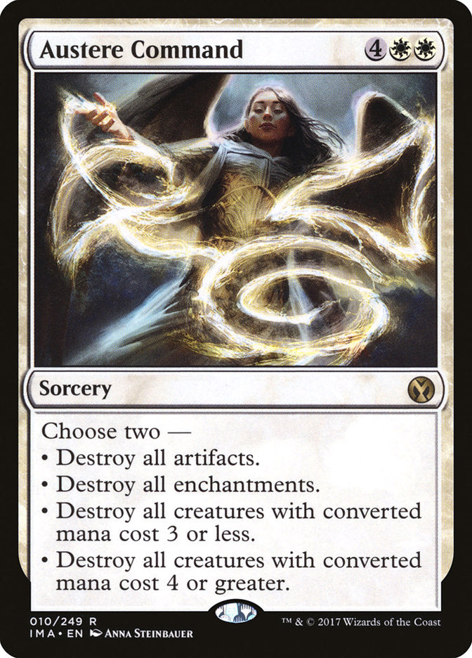 Austere Command [Iconic Masters] MTG Single Magic: The Gathering    | Red Claw Gaming