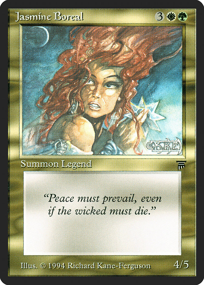 Jasmine Boreal [Legends] MTG Single Magic: The Gathering    | Red Claw Gaming