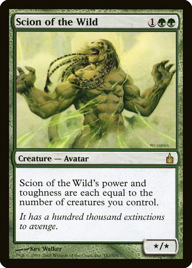 Scion of the Wild [Ravnica: City of Guilds] MTG Single Magic: The Gathering    | Red Claw Gaming