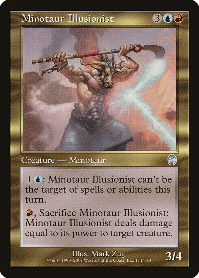 Minotaur Illusionist [Apocalypse] MTG Single Magic: The Gathering    | Red Claw Gaming
