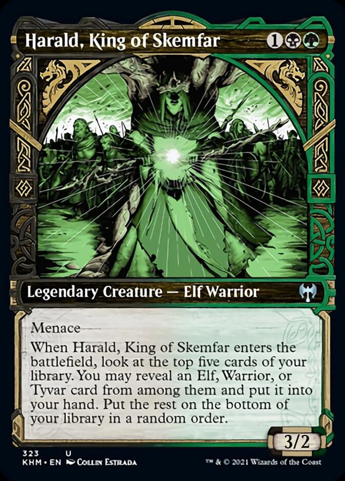 Harald, King of Skemfar (Showcase) [Kaldheim] MTG Single Magic: The Gathering    | Red Claw Gaming