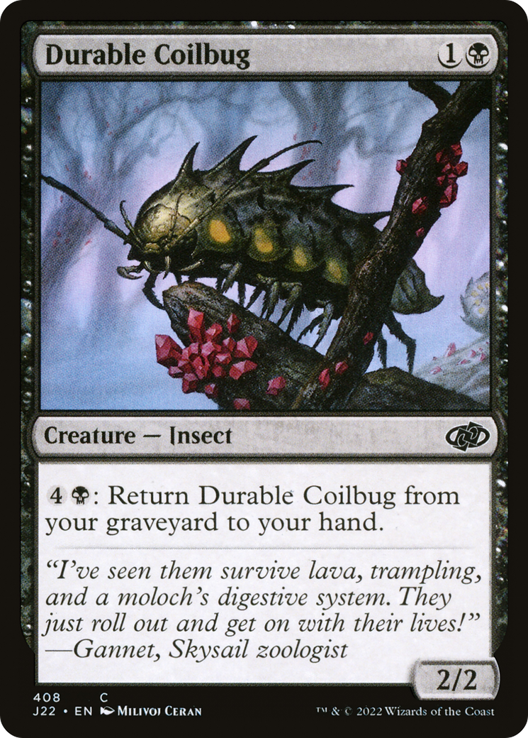 Durable Coilbug [Jumpstart 2022] MTG Single Magic: The Gathering    | Red Claw Gaming