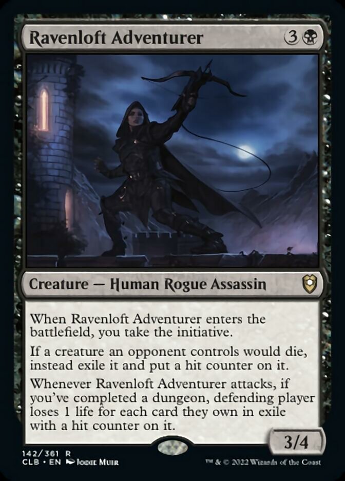 Ravenloft Adventurer [Commander Legends: Battle for Baldur's Gate] MTG Single Magic: The Gathering    | Red Claw Gaming