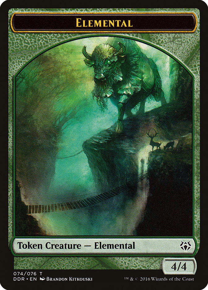Elemental Token [Duel Decks: Nissa vs. Ob Nixilis] MTG Single Magic: The Gathering    | Red Claw Gaming