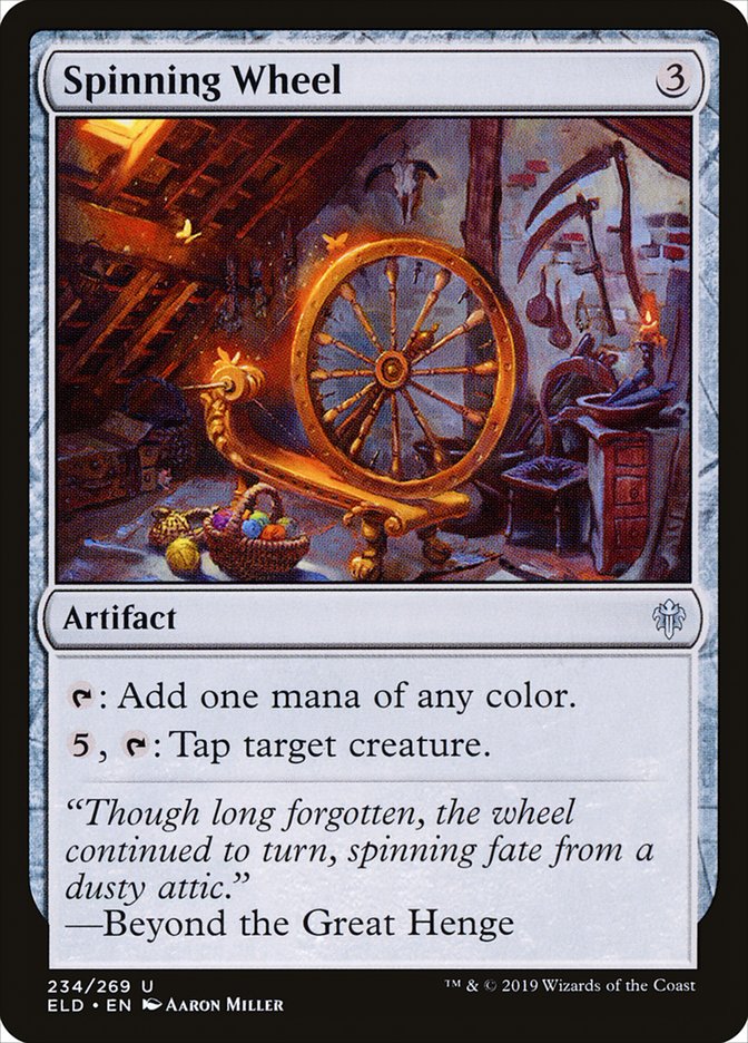 Spinning Wheel [Throne of Eldraine] MTG Single Magic: The Gathering    | Red Claw Gaming
