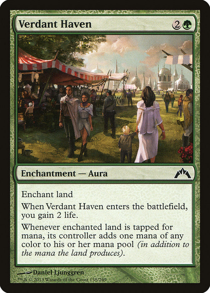 Verdant Haven [Gatecrash] MTG Single Magic: The Gathering    | Red Claw Gaming
