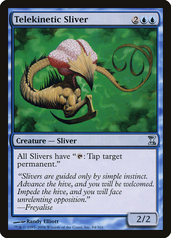 Telekinetic Sliver [Time Spiral] MTG Single Magic: The Gathering    | Red Claw Gaming