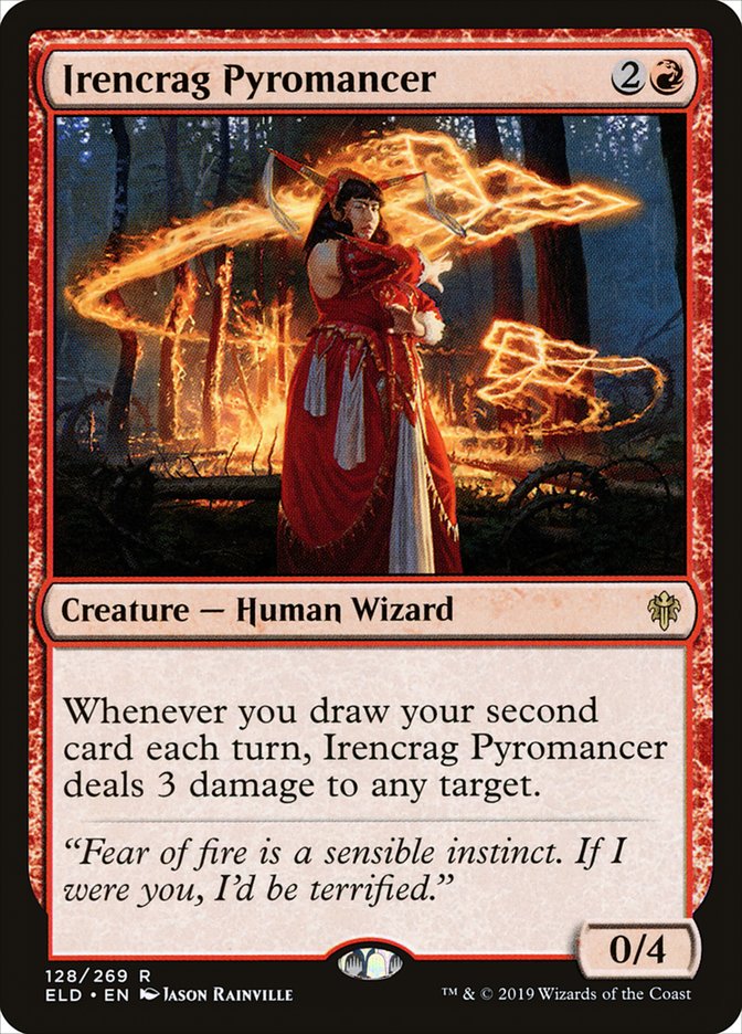 Irencrag Pyromancer [Throne of Eldraine] MTG Single Magic: The Gathering    | Red Claw Gaming