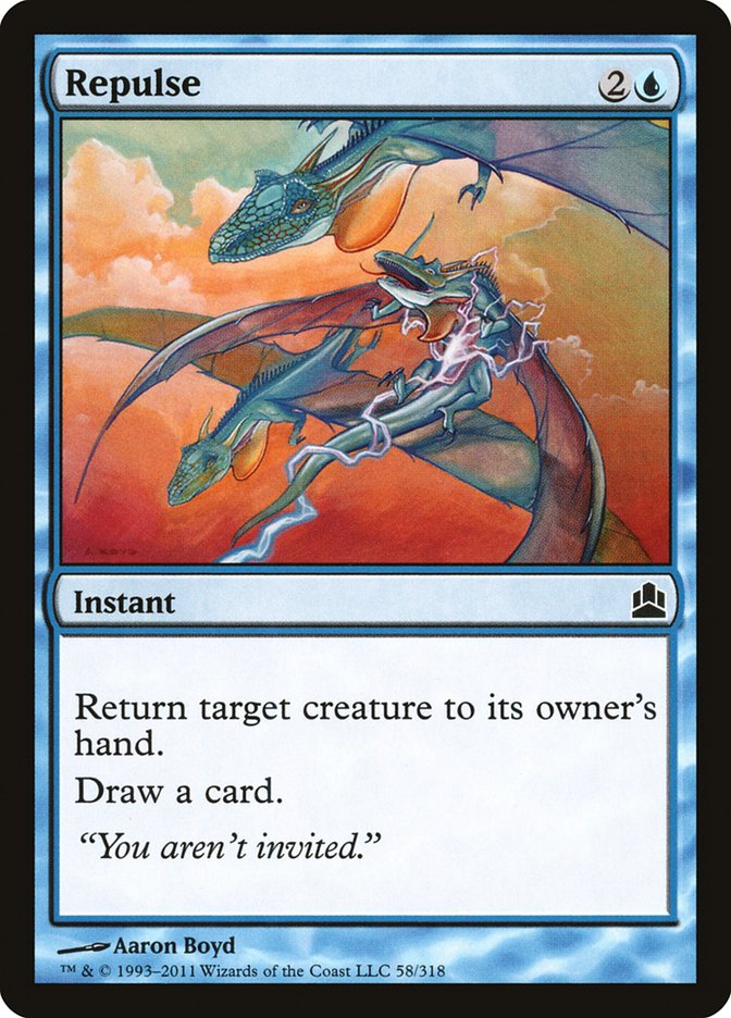Repulse [Commander 2011] MTG Single Magic: The Gathering    | Red Claw Gaming