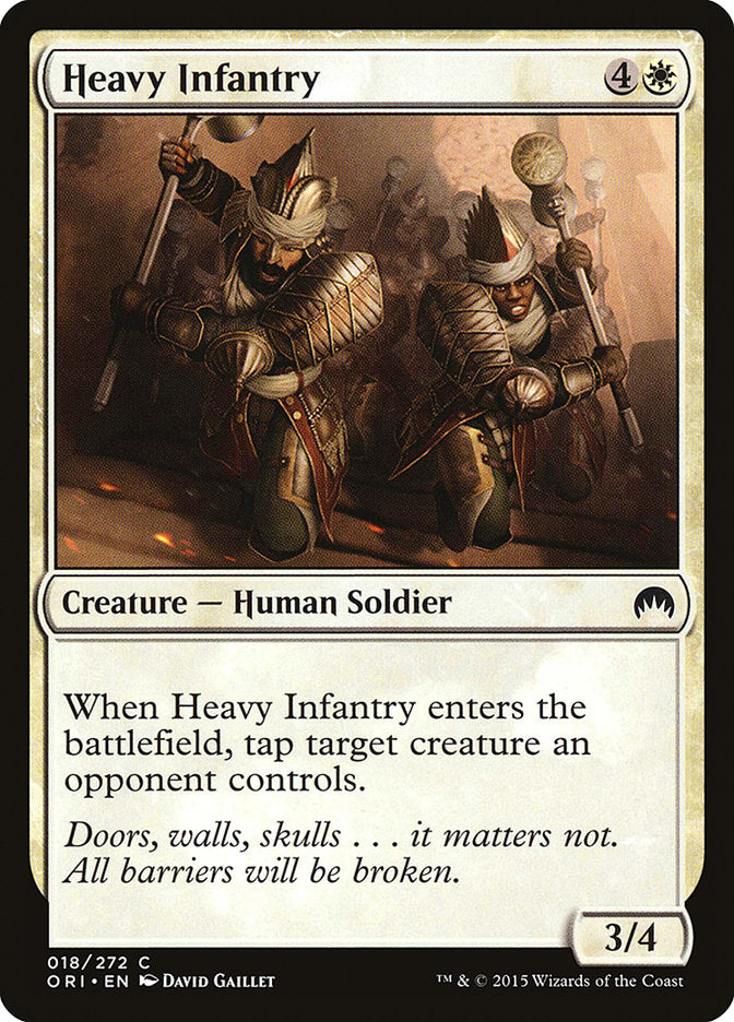 Heavy Infantry [Magic Origins] MTG Single Magic: The Gathering    | Red Claw Gaming