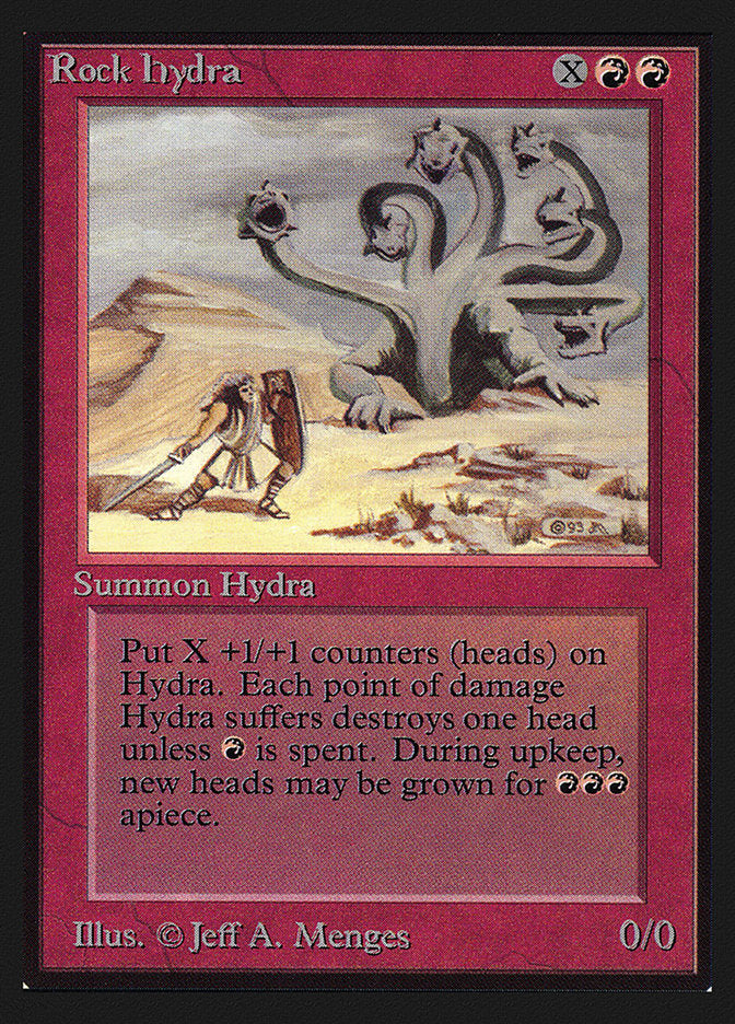 Rock Hydra [Collectors' Edition] MTG Single Magic: The Gathering    | Red Claw Gaming