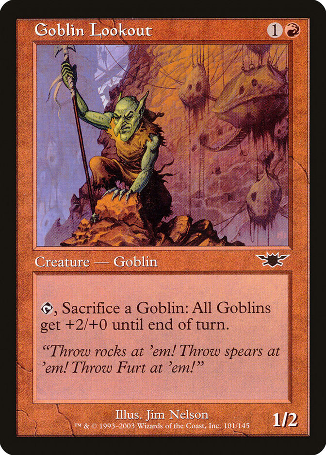 Goblin Lookout [Legions] MTG Single Magic: The Gathering    | Red Claw Gaming