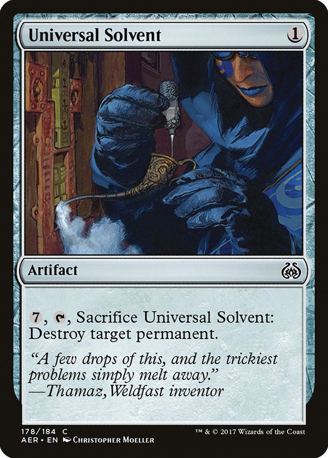 Universal Solvent [Aether Revolt] MTG Single Magic: The Gathering    | Red Claw Gaming