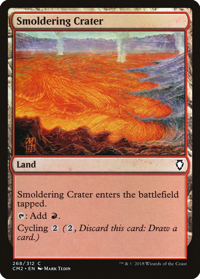 Smoldering Crater [Commander Anthology Volume II] MTG Single Magic: The Gathering    | Red Claw Gaming