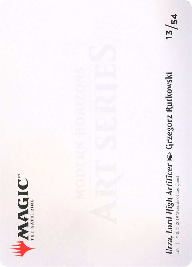 Urza, Lord High Artificer // Urza, Lord High Artificer [Modern Horizons Art Series] MTG Single Magic: The Gathering    | Red Claw Gaming