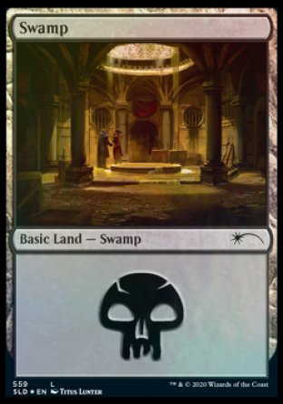 Swamp (Rogues) (559) [Secret Lair Drop Promos] MTG Single Magic: The Gathering    | Red Claw Gaming