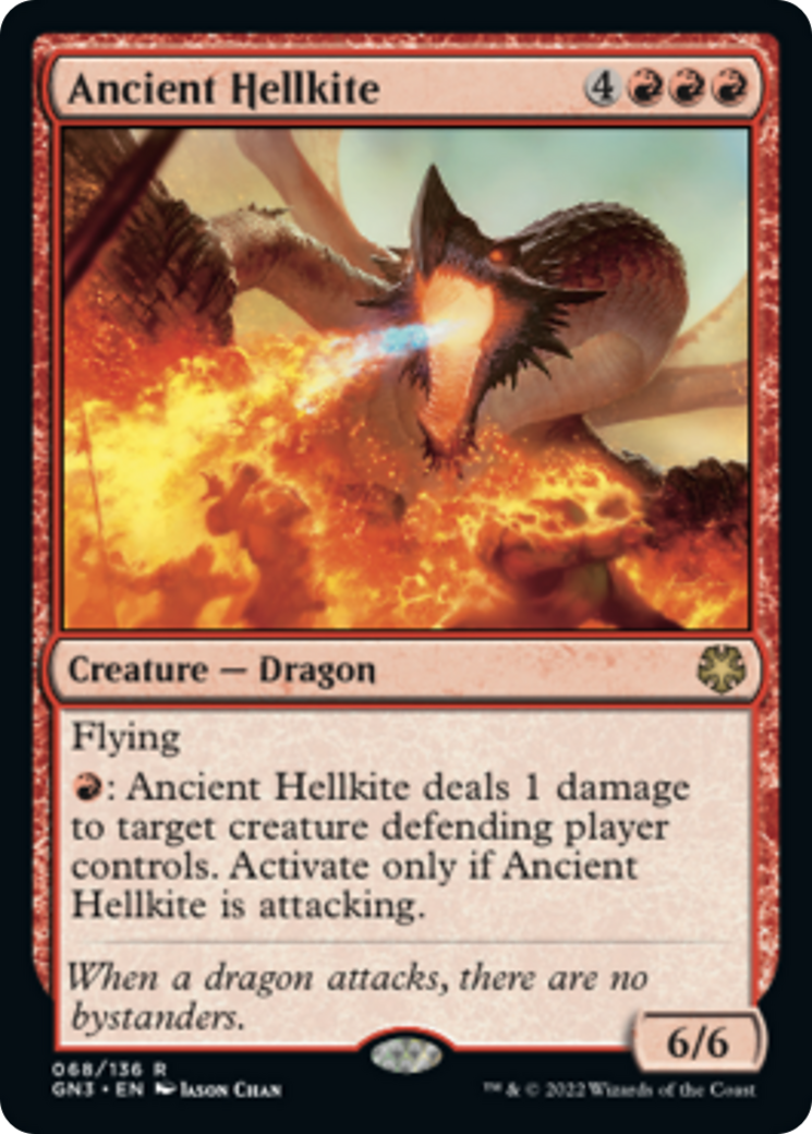Ancient Hellkite [Game Night: Free-for-All] MTG Single Magic: The Gathering    | Red Claw Gaming