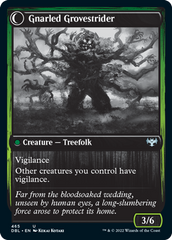 Dormant Grove // Gnarled Grovestrider [Innistrad: Double Feature] MTG Single Magic: The Gathering    | Red Claw Gaming